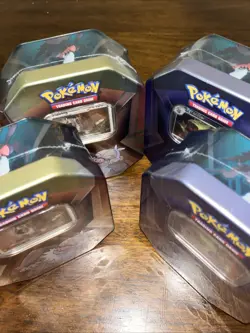 Pokemon TCG Triple Whammy Tyranitar, Slaking Card 3-Pack Sealed Tin - Image 3