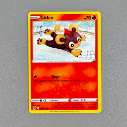 Pokemon TCG Card - Litleo 28/196 Common | 2022 Lost Origin | NM/Mint - Image 2