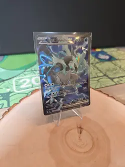 Pokemon TCG Black Kyurem EX Surging Sparks 218/191 Full Art Ultra Rare Holo Card - Image 2