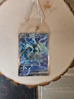 Pokemon TCG Black Kyurem EX Surging Sparks 218/191 Full Art Ultra Rare Holo Card - Image 4