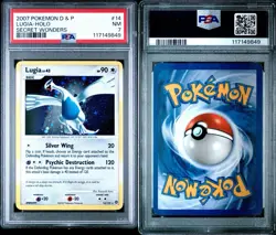 2007 Pokemon Lugia Holo 14/132 Secret Wonders D&P • PSA 7 💎 - Image 3