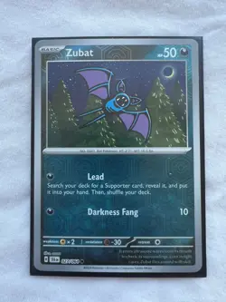 Zubat 027/064 Sv: Shrouded Fable Foil Reverse Holo Pokemon Pokemon Card - Image 1