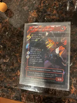 Clive Ifrit's Dominant Borderless Surge Foil MTG Magic Card Final Fantasy 0530 - Image 3