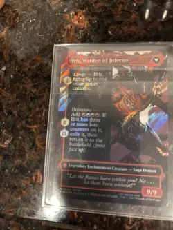 Clive Ifrit's Dominant Borderless Surge Foil MTG Magic Card Final Fantasy 0530 - Image 4