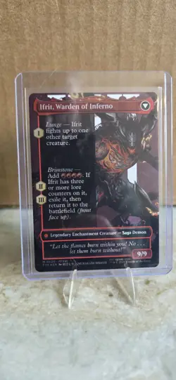 Clive Ifrit's Dominant Borderless Surge Foil MTG Magic Card Final Fantasy 0530 - Image 2