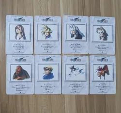 Final Fantasy VII 7 CARDDASS BANDAI official Trading Card Sephiroth Cloud Aerith - Image 1