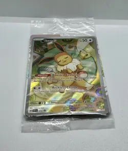 Eevee 173 Prismatic Evolutions ETB Promo Alt Art Holo Pokemon TCG Card SEALED 💎 - Image 3