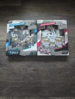 Pokemon Black Bolt And White Flare Binder Collection Set - Ships Now! - Image 1