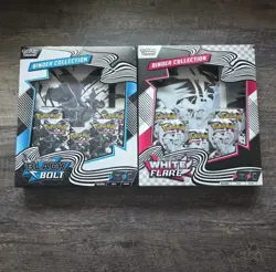 Pokemon Black Bolt And White Flare Binder Collection Set - Ships Now! - Image 1