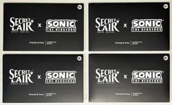 MTG Sonic Hedgehog Secret Lair FRIENDS & FOES - FOIL - US Seller In Hand SEALED - Image 2