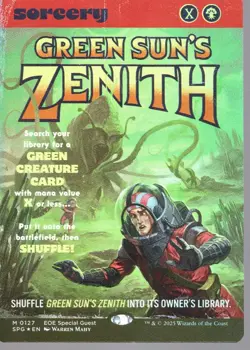 Green Sun's Zenith - Edge of Eternities Special Guest - MTG - Image 1