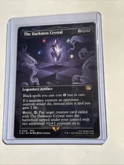 MTG The Darkness Crystal 335 Borderless Regular Rare Final Fantasy FIN - Image 1