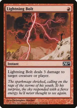Lightning Bolt Core Set 2010 (M10) MTG - Image 1