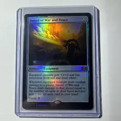 MTG Sword Of War And Peace Mythic Rare Foil 2XM 300/332 Near Mint - Image 1