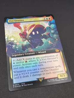 Vivi Ornitier FIN #514 Foil (Extended Art) Final Fantasy MTG - NM - Image 4