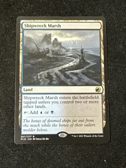Shipwreck Marsh (Innistrad: Midnight Hunt) - Near Mint (NM) - Magic - MTG - Image 1