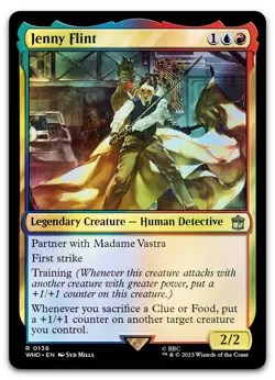 Jenny Flint #136 (Foil) (NM) Doctor Who WHO Magic MTG - Image 1