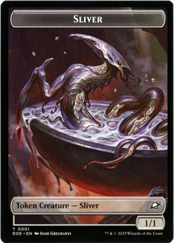 Robot / Sliver Double-Sided Token - Edge of Eternities - MTG NM - Image 2