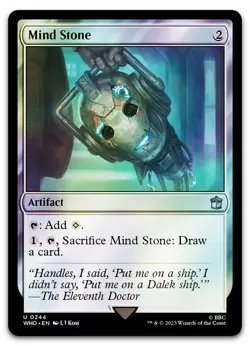 Mind Stone #244 (Foil) (NM) Doctor Who WHO Magic MTG - Image 1