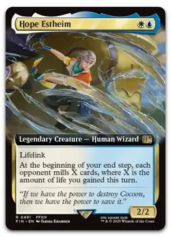 Hope Estheim (Extended Art) #491 (NM) Final Fantasy FIN Magic MTG - Image 1