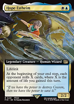 Hope Estheim (Extended Art) #491 (NM) Final Fantasy FIN Magic MTG - Image 1