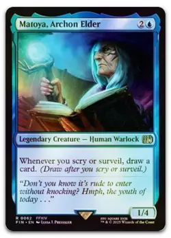 Matoya, Archon Elder #62 (Foil) (NM) Final Fantasy FIN Magic MTG - Image 1