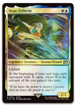 Hope Estheim #226 (Foil) (NM) Final Fantasy FIN Magic MTG - Image 1