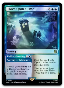 Twice Upon a Time #61 (Foil) (NM) Doctor Who WHO Magic MTG - Image 1