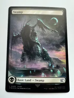 Swamp (0300) #300 (Foil) (NM) Final Fantasy FIN Magic MTG - Image 1