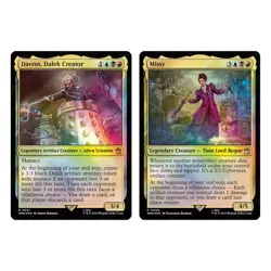 Doctor Who Commander Deck - Masters of Evil (100-Card Deck, 2-Card Collector ... - Image 4