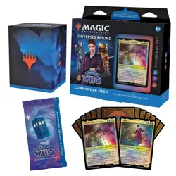 Doctor Who Commander Deck - Masters of Evil (100-Card Deck, 2-Card Collector ... - Image 8