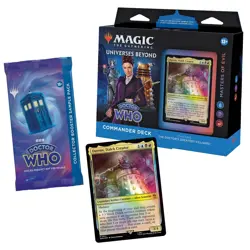 Doctor Who Commander Deck - Masters of Evil (100-Card Deck, 2-Card Collector ... - Image 9