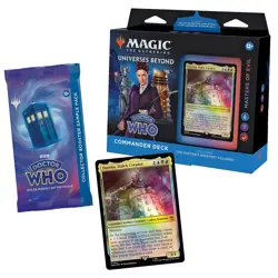 Doctor Who Commander Deck - Masters of Evil (100-Card Deck, 2-Card Collector ... - Image 2