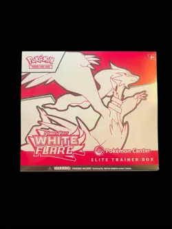 Pokemon Center White Flare Elite Trainer Box ETB Sealed ZERO RIPS SAFE SHIP 196214113718 - Image 1