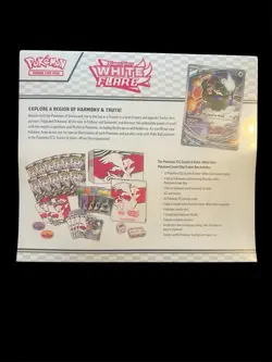 Pokemon Center White Flare Elite Trainer Box ETB Sealed ZERO RIPS SAFE SHIP 196214113718 - Image 2