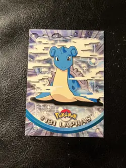 Lapras #131 - Topps BLUE LOGO - Pokemon Card - NON-HOLO - Tv Animation - Image 1