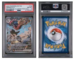 Greninja Ex PSA 8 Special Illustration Full Art #132 SVP EN Pokemon Promo ✨ - Image 1