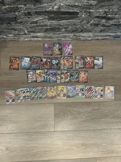 Pokemon TCG-Lot Of 136 EX, V, Vstar Cards- Random Sets. M/NM All Cards Shown - Image 1