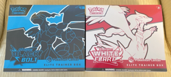 Pokemon Center Black Bolt & White Flare Elite Trainer Boxes ETB - Sealed - Image 1