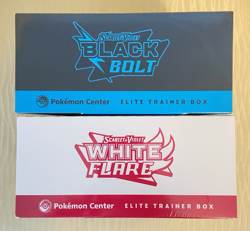 Pokemon Center Black Bolt & White Flare Elite Trainer Boxes ETB - Sealed - Image 5