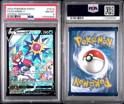 Pokemon Starmie V PSA 8 NM-Mint TG13/TG30 Astral Radiance Trainer Gallery TG13 - Image 3