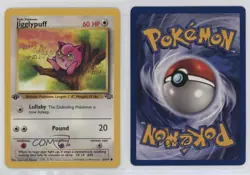 Jigglypuff 1st Ed. Pokemon Jungle #54 1999 0hj7 - Image 3