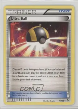 Ultra Ball Pokemon XY Flashfire #99 0c41 - Image 1