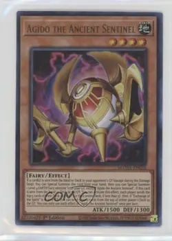 Agido the Ancient Sentinel 1st Ed. YuGiOh Magnificent Mavens #MAMA-EN028 02l5 - Image 1