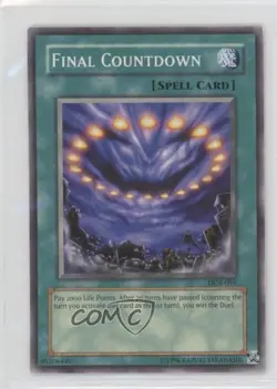 Final Countdown Unlimited YuGiOh Dark Crisis #DCR-091 2003 0ru5 - Image 1