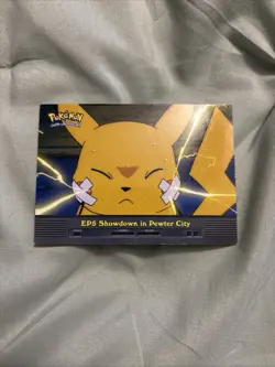 Showdown in Pewter City EP5 Holo Blue Label Topps Series 2 Pokemon Card - Image 1