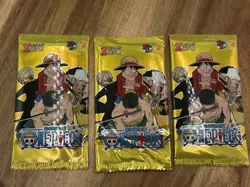 One Piece Trading Card Packs Anime Luffy Zoro Sanji Usopp Set Collectible Sealed - Image 1