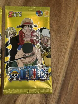 One Piece Trading Card Packs Anime Luffy Zoro Sanji Usopp Set Collectible Sealed - Image 3