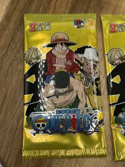 One Piece Trading Card Packs Anime Luffy Zoro Sanji Usopp Set Collectible Sealed - Image 4