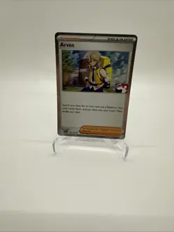 Arven 166/198 Holo Prize Pack Play! Pokemon League Promo Nice Card - Image 1